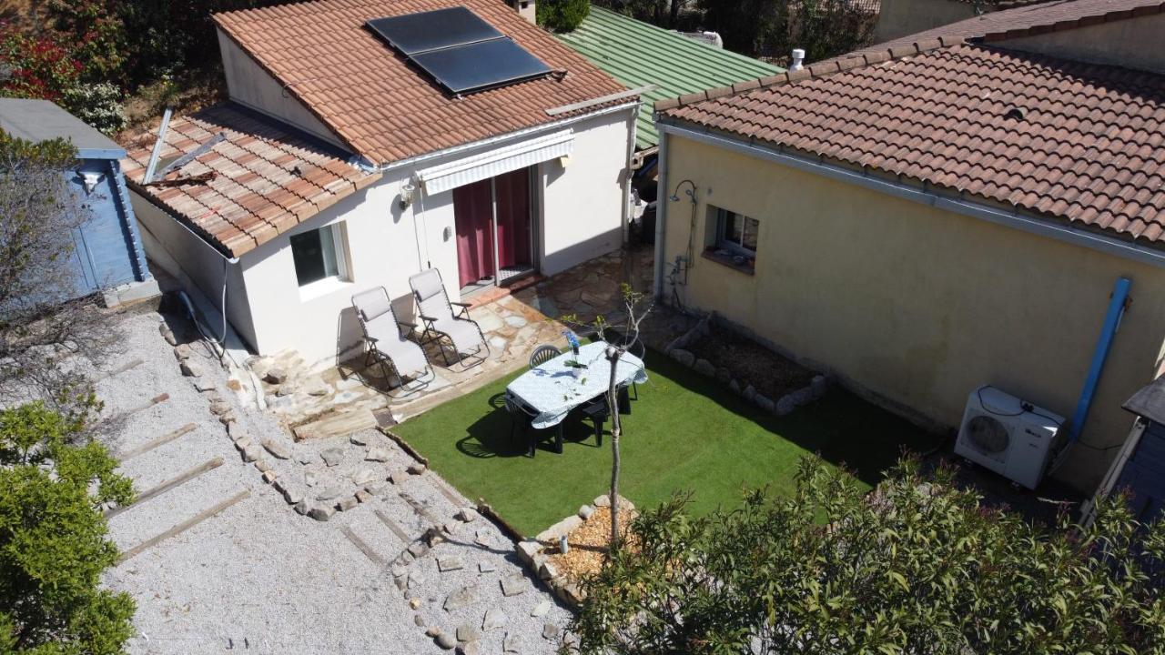 Proche Ajaccio Maisonnette Independante 4 Personnes Au Calme Alata Exterior foto