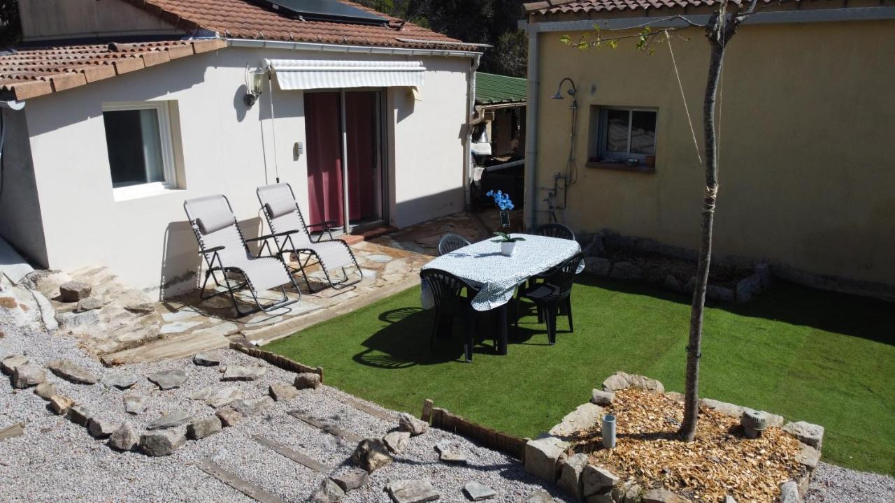 Proche Ajaccio Maisonnette Independante 4 Personnes Au Calme Alata Exterior foto