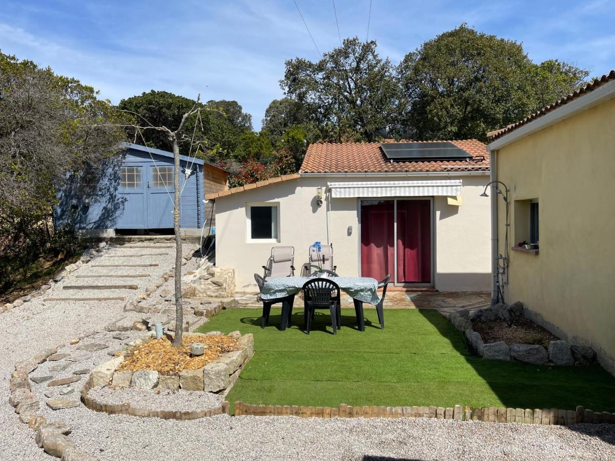 Proche Ajaccio Maisonnette Independante 4 Personnes Au Calme Alata Exterior foto